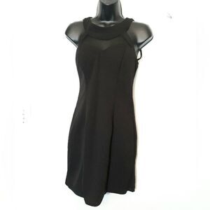 Speechless black strappy back mini dress